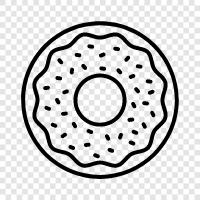 cake, pastry, doughnut, fried icon svg