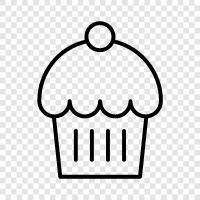 cake, sweet, dessert, icing icon svg