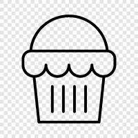 cake, tray, cupcake, cake pop icon svg