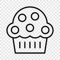 Cake, Sweet, Sugar, Gluten Free icon svg