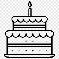 Cake, Birthday, Celebration, Birthday Cake icon svg