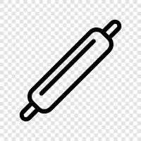 Kuchendose, Küchenutensil, Rolling Pin symbol