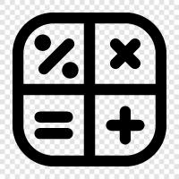 calculate, calculation, calculating icon svg