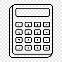 calculation, mathematical, financial, accounting icon svg