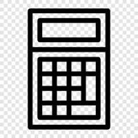 calculator app, calculator software, calculator tools, calculator tutorials icon svg