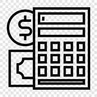 calculator app, calculation, calculation software, calculator for math icon svg