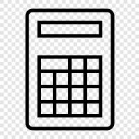 калькуляторное приложение, калькулятор для Android, калькулятор для iPhone, калькулятор для iPad Значок svg