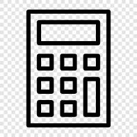 calculator app, calculator software, calculator tips, calculator tricks icon svg