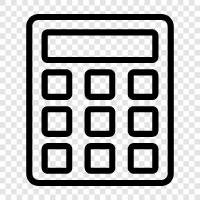 calculator app, calculator for school, calculator for work, calculator for math icon svg