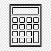 calculator app, calculator for school, calculator for maths, calculator for science icon svg