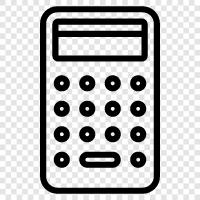 calculator app, calculator for math, calculator for science, calculator for finance icon svg