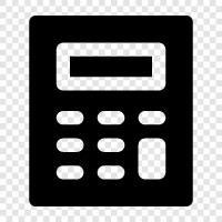 calculator app, calculators, math, math calculator icon svg