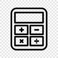 calculator app, maths, maths calculator, scientific calculator icon svg