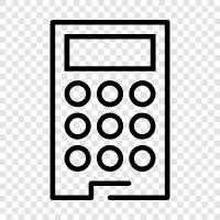 calculator app, calculator for Android, calculator for iPhone, calculator for iPad icon svg