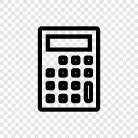 calculator app, calculator software, calculator application, calculator for android icon svg