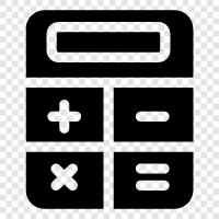 calculator app, calculator software, math calculator, scientific calculator icon svg