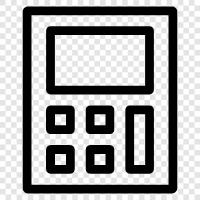 calculator apps, calculator on phone, calculator online, calculator software icon svg