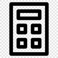 calculator icon svg