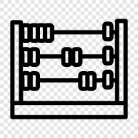 calculator, accounting, financial, numbers icon svg