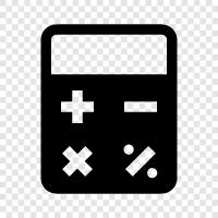 calculator, calculator app, calculation, math icon svg