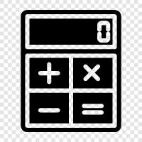 calculator, calculator app, calculator software, calculator program icon svg