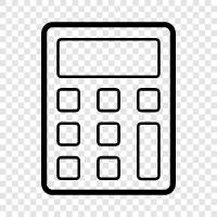 calculator, calculator software, calculator for Windows, calculator for Mac icon svg