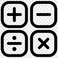 calculator, calculation, figure, figure out icon svg