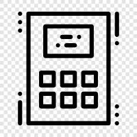 calculator for business, calculator for math, calculator for finance, calculator for science icon svg