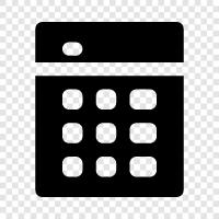 calculator software, calculator online, calculator app, scientific calculator icon svg