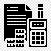 Calculator Software icon svg