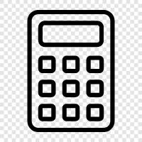 calculator software, online calculator, calculator online, online calculator software Значок svg