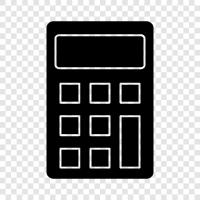 calculator software, online calculator, maths calculator, scientific calculator icon svg