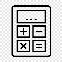 calculator software, calculator app, calculator usage, Calculator icon svg