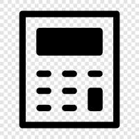 calculator software, calculator app, calculator for android, calculator for iphone icon svg