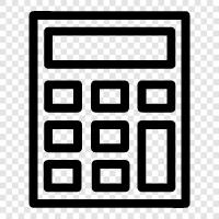 calculator, calculator app, calculator online, calculator online application icon svg