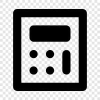 calculators, mathematical, scientific, software icon svg