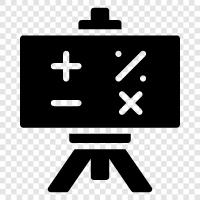 Kalkül, Differentialgleichungen, Algebra, Trigonometrie symbol