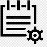 Kalender, Tagebuch, Termine, Terminplanung symbol