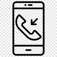 Call, incoming, call from, caller icon svg