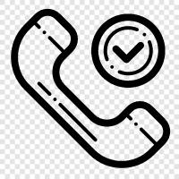 call verification, call quality, call verification number, call verification process icon svg