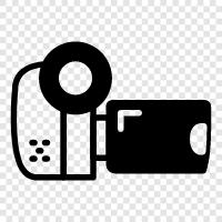 camcorder, digital camcorder, video editor, video recording icon svg