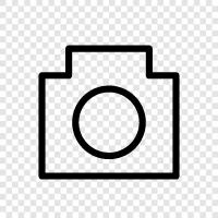 Camera Accessories, Camera Cases, Camera Lenses, Camera Software icon svg