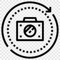 Camera Accessories, Camera Bag, Camera Cases, Camera Lenses icon svg