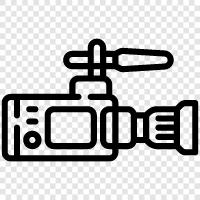 Camera, Video Camera icon svg