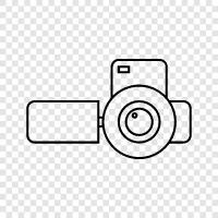 Camera app, Camera hardware, Camera lens, Camera software icon svg