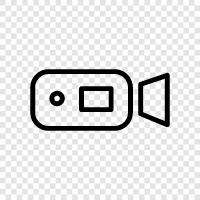 Kamera, Camcorder, Video, Videokamera symbol