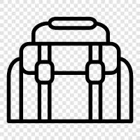 camera bag, camera case, camera backpack, camera chest icon svg