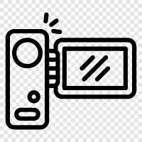 camera, digital, camcorder, digital camera icon svg