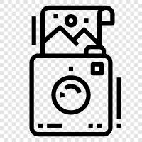 camera equipment, photography, digital camera, SLR camera icon svg