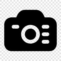 фотоаппаратура, цифровая камера, фотопрограмма, видеокамеры Значок svg